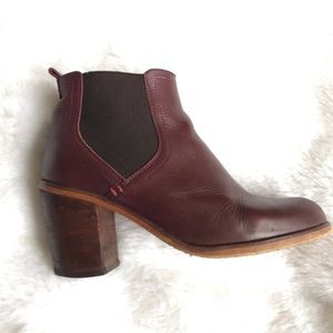 Office UK Clementine Chelsea boots Burgundy 39/8